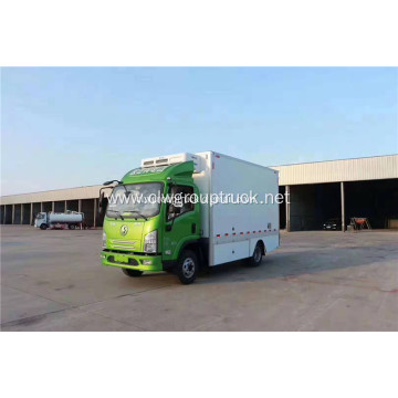 Shaanxi auto pure electric refrigerated vehicle